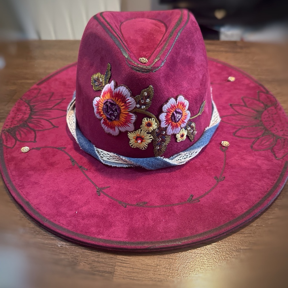 The flowers hat